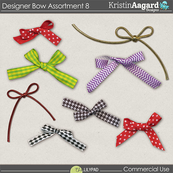 CU Designer Bow Assortment 8