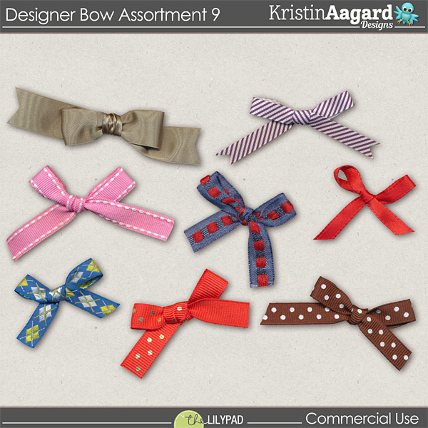 CU Designer Bow Assortment 9