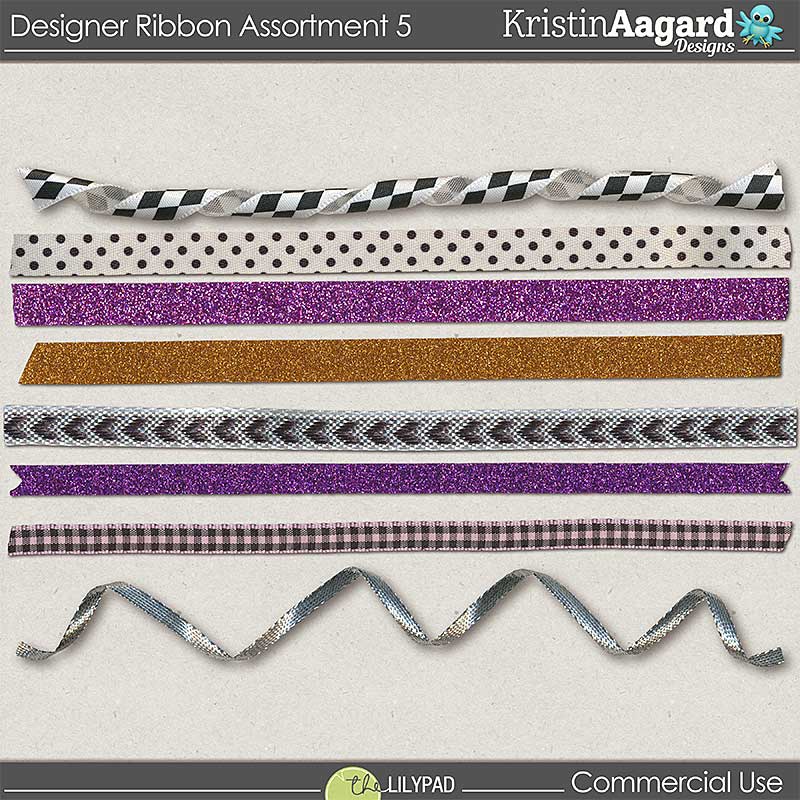 CU Designer Ribbon Assortment 5