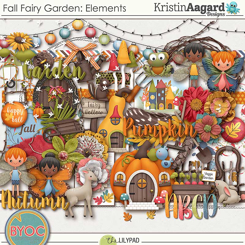 Fall Fairy Garden Elements