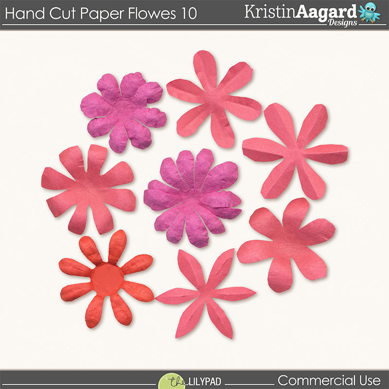 CU Hand Cut Paper Flowers 10