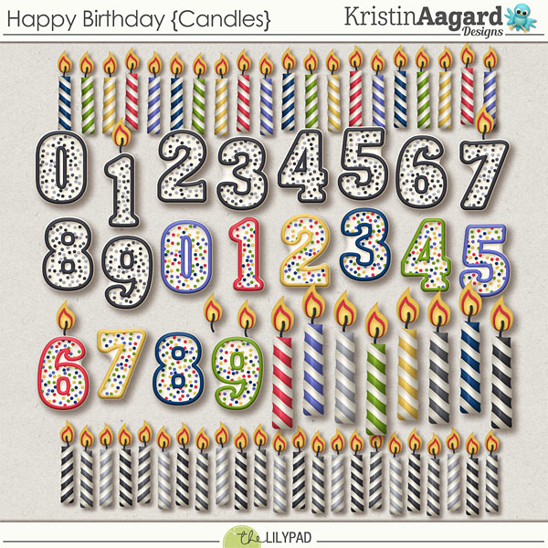 Happy Birthday {Birthday Candles}