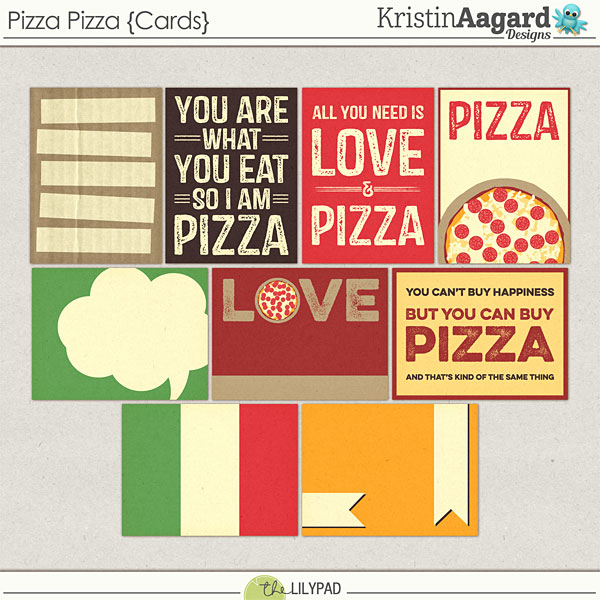 Pizza Pizza {Cards}