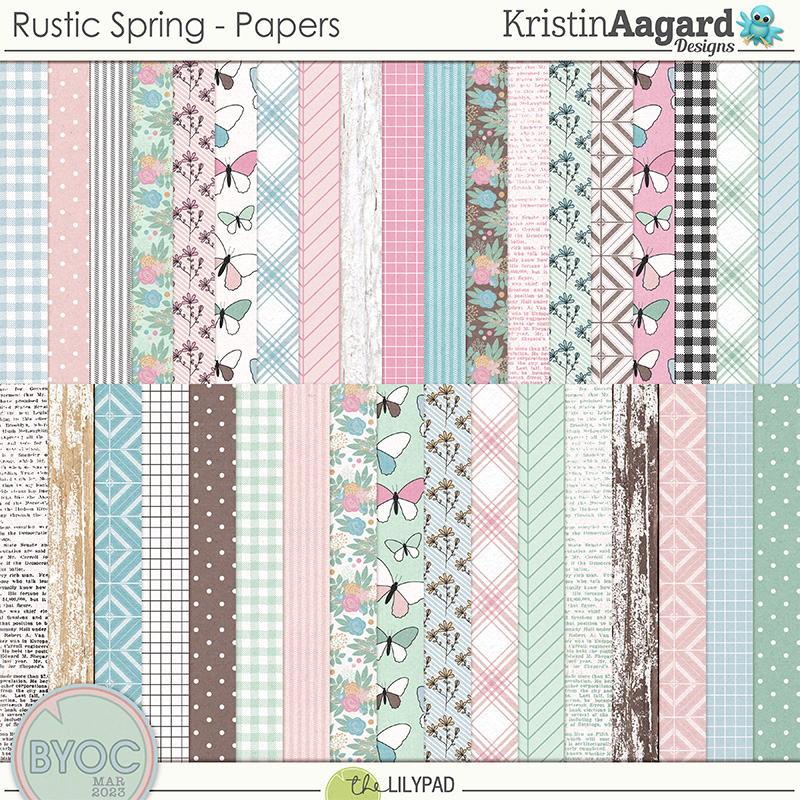 Rustic Spring - Papers