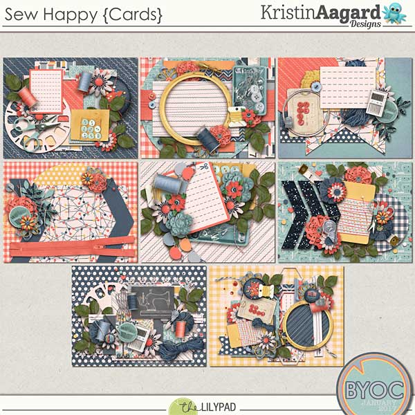Sew Happy {Cards}