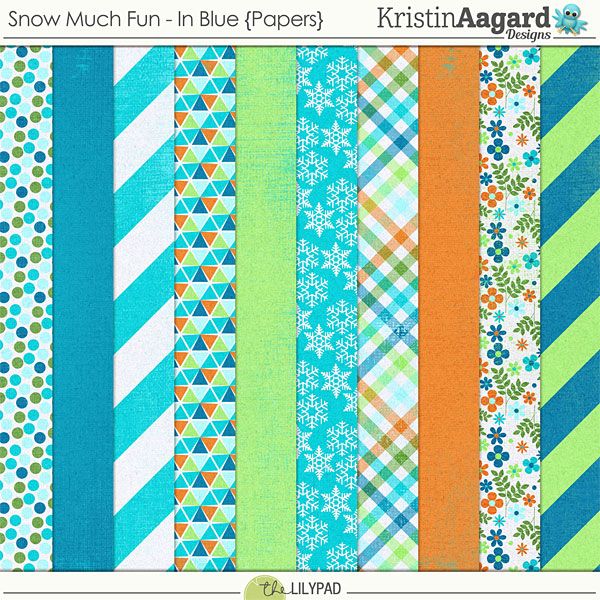 Snow Much Fun {In Blue} - Image 8