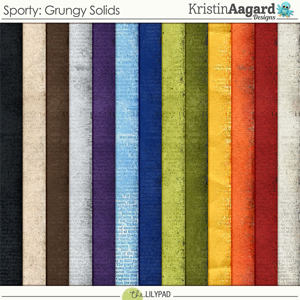 Sporty {Grungy Solids}
