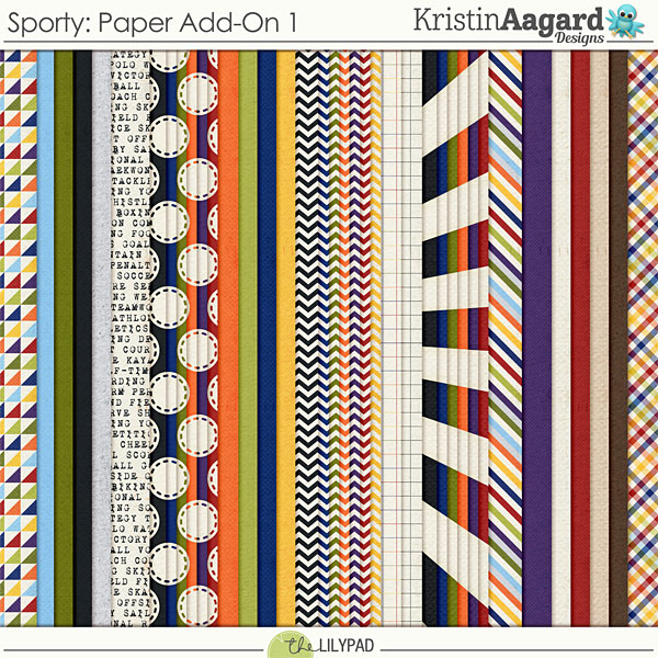 Sporty: Paper Add On 1