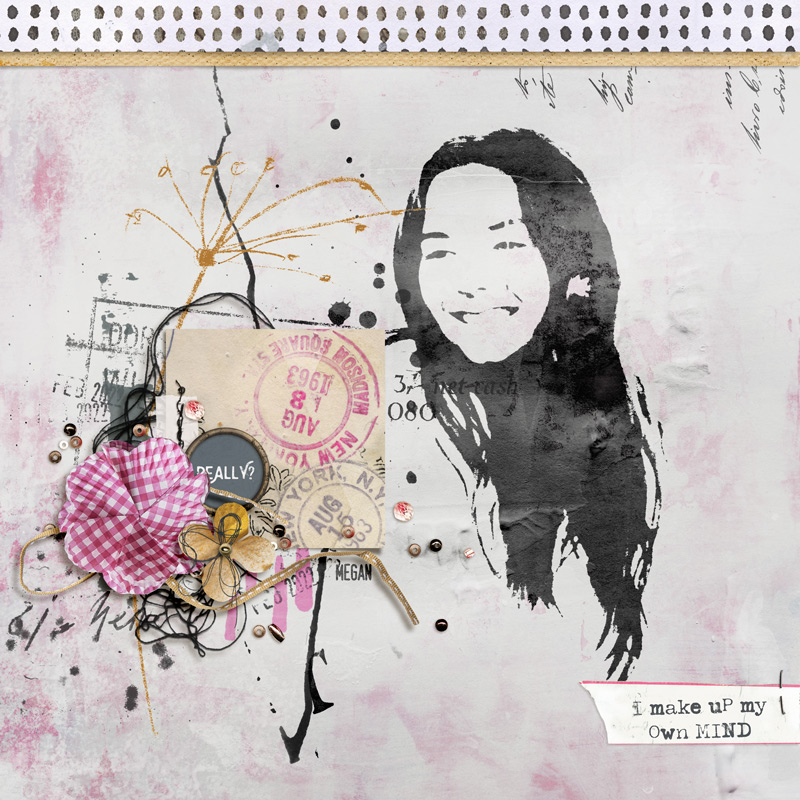 Hear My Voice: 01 - Questioning | Mixed Media Digital Scrapbooking Elements - Image 7