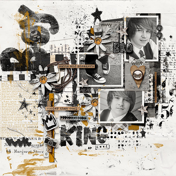 King of cool (artsy papers) by Little Butterfly Wings - Image 5
