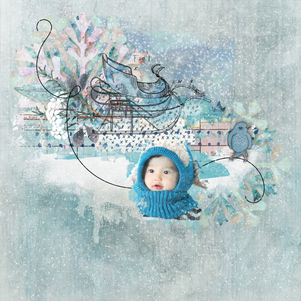 Winterland 3 Artful Memories Collages - Image 3
