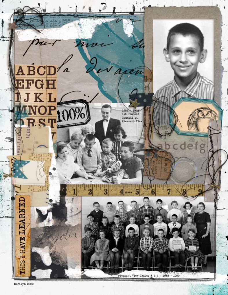 Hear My Voice 04 Learning Digital Scrapbooking Pocket Scrapping Bundle - Image 5
