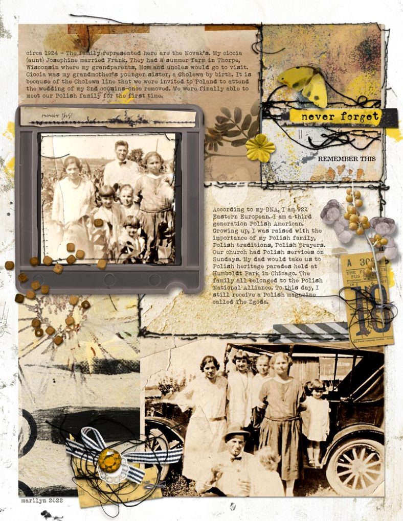 Hear My Voice 06 Remembering Digital Scrapbooking Templates - Image 9