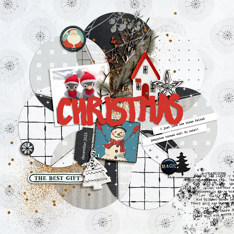 Retro Ho Ho Ho Elements by Lynn Grieveson - Image 3