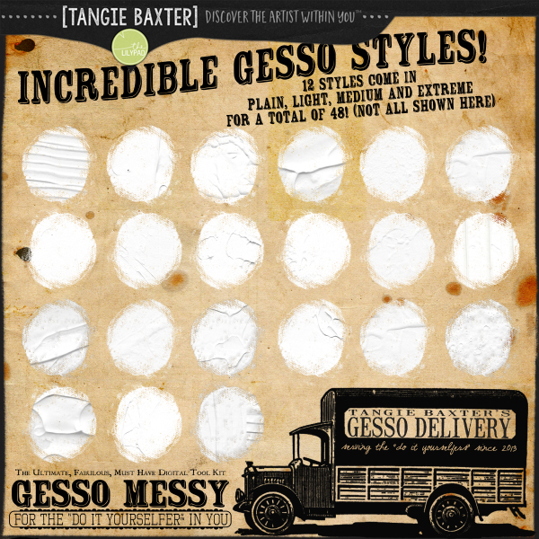 Gesso Messy the Truckload {Commercial Use} - Image 8