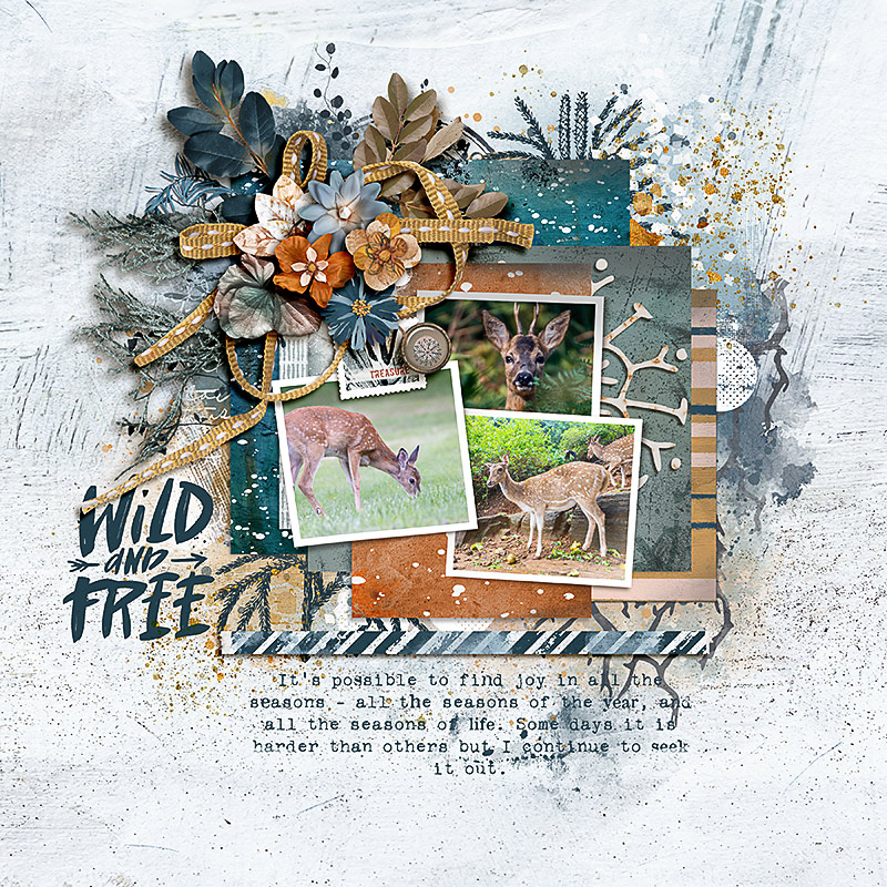 November Digital Scrapbooking templates by Buzzbee Scraps and Lynn Grieveson - Image 5