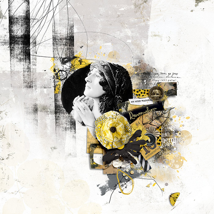 Hear My Voice 06 Remembering Digital Scrapbooking Mixed Media Elements - Image 8