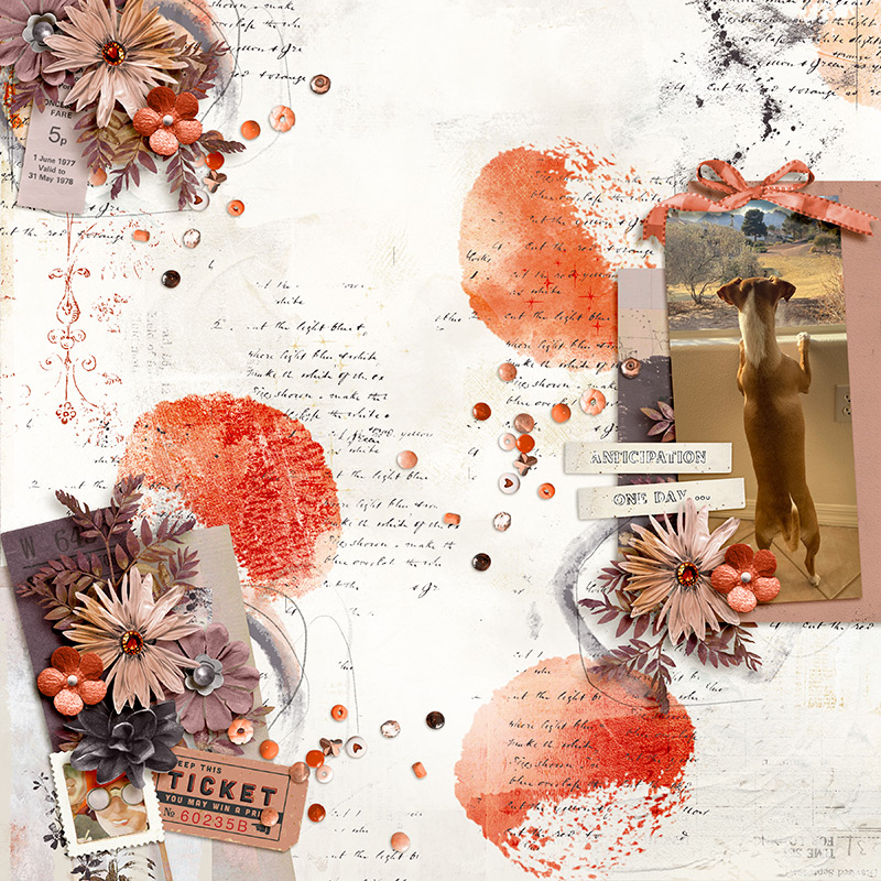 Hear My Voice 10 Anticipating Digital Scrapbooking Mixed Media Papers - Image 6