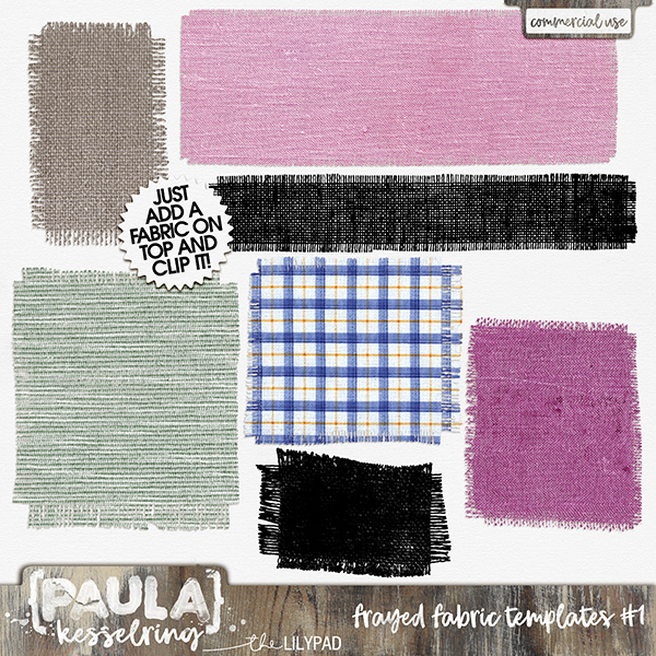 CU Frayed Fabric Templates #1 - Image 2