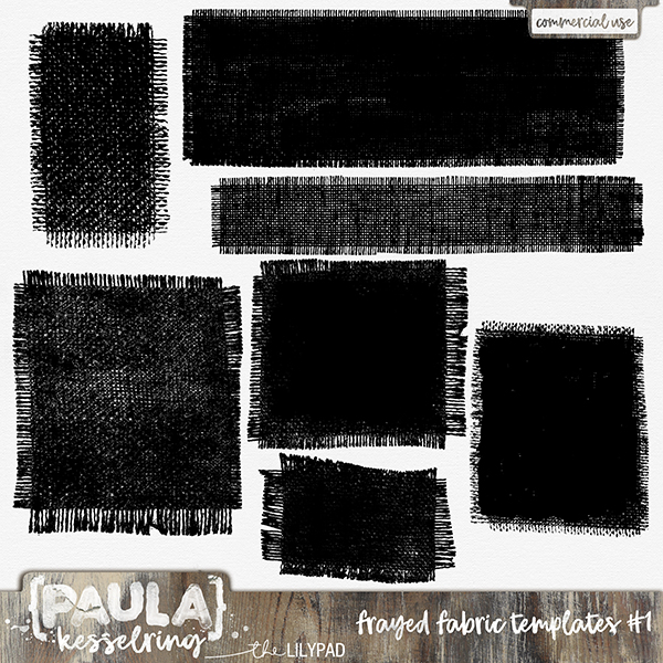 CU Frayed Fabric Templates #1 - Image 3