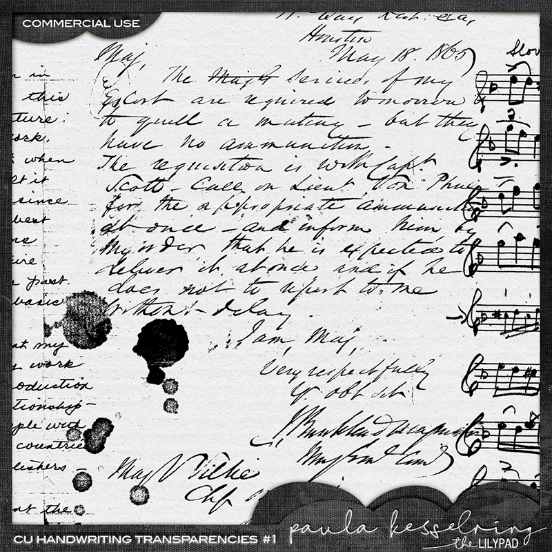 CU - Handwriting Transparencies #1 - Image 2