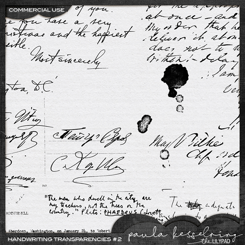 CU - Handwriting Transparencies #2 - Image 3