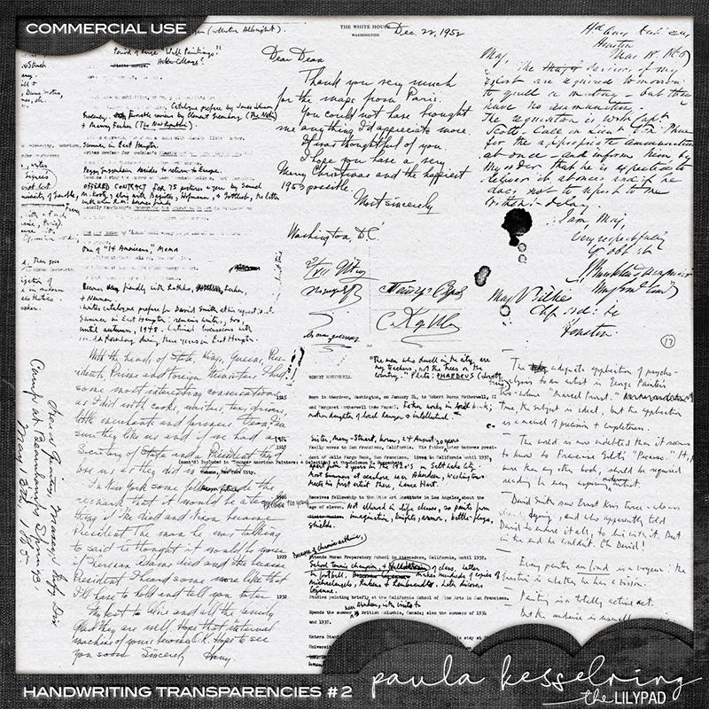 CU - Handwriting Transparencies #2