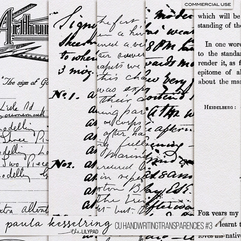 CU - Handwriting Transparencies #3 - Image 2