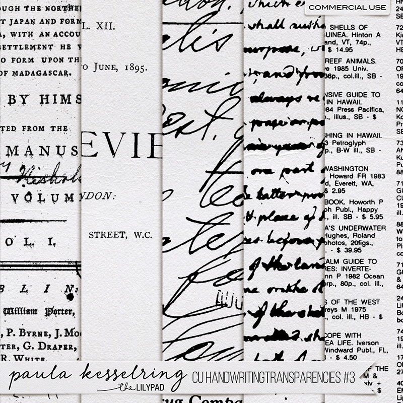 CU - Handwriting Transparencies #3 - Image 3