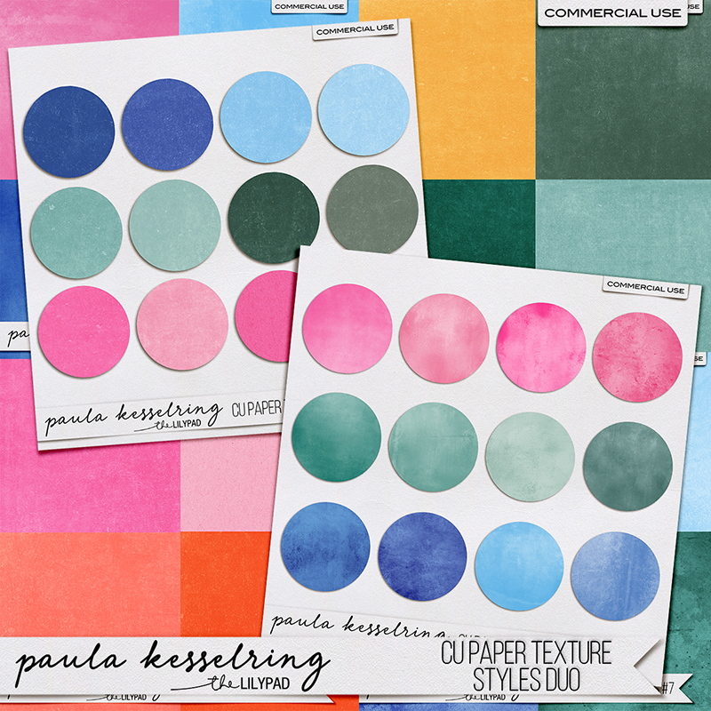 CU - Paper Texture Styles Duo