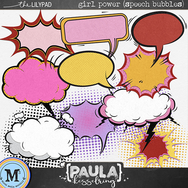 Girl Power {Speech Bubbles}