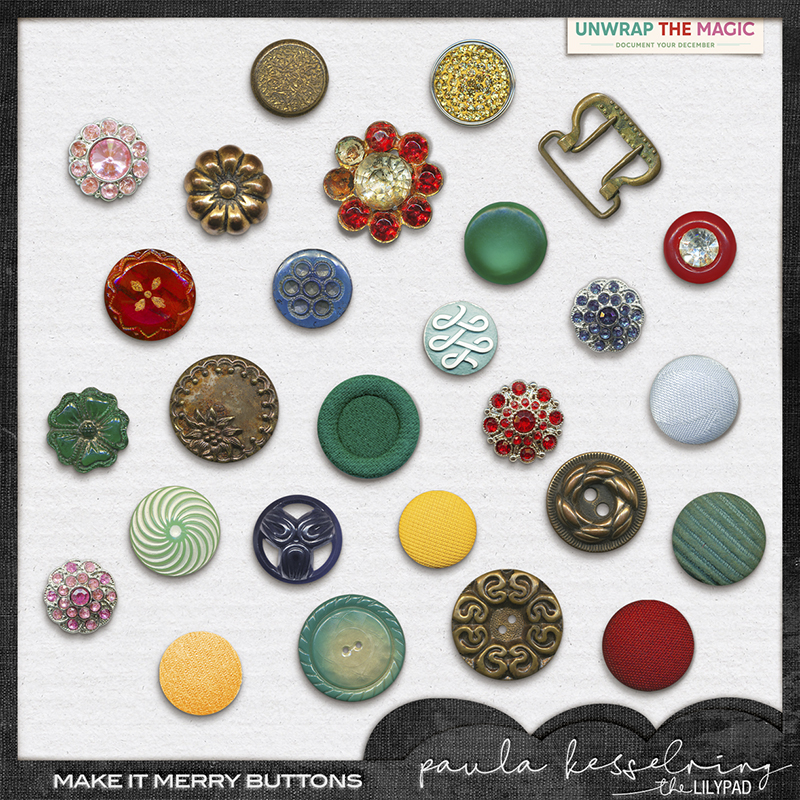 Make It Merry Buttons