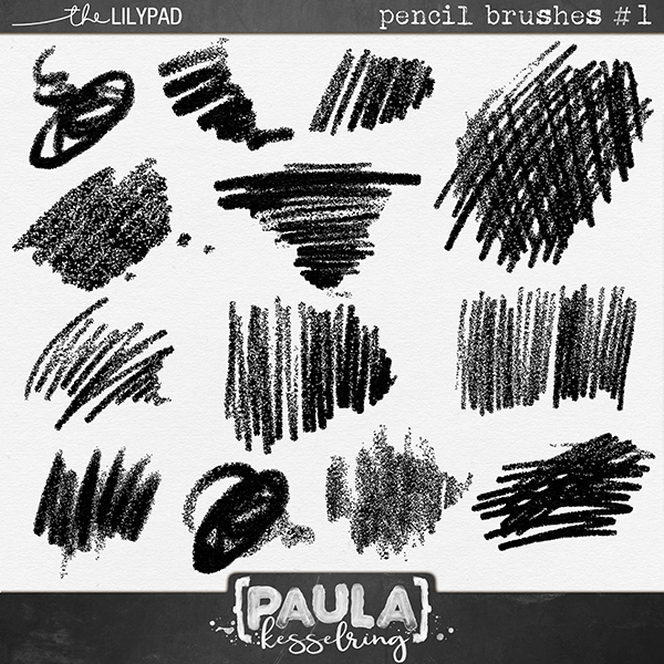 Pencil Brushes #1