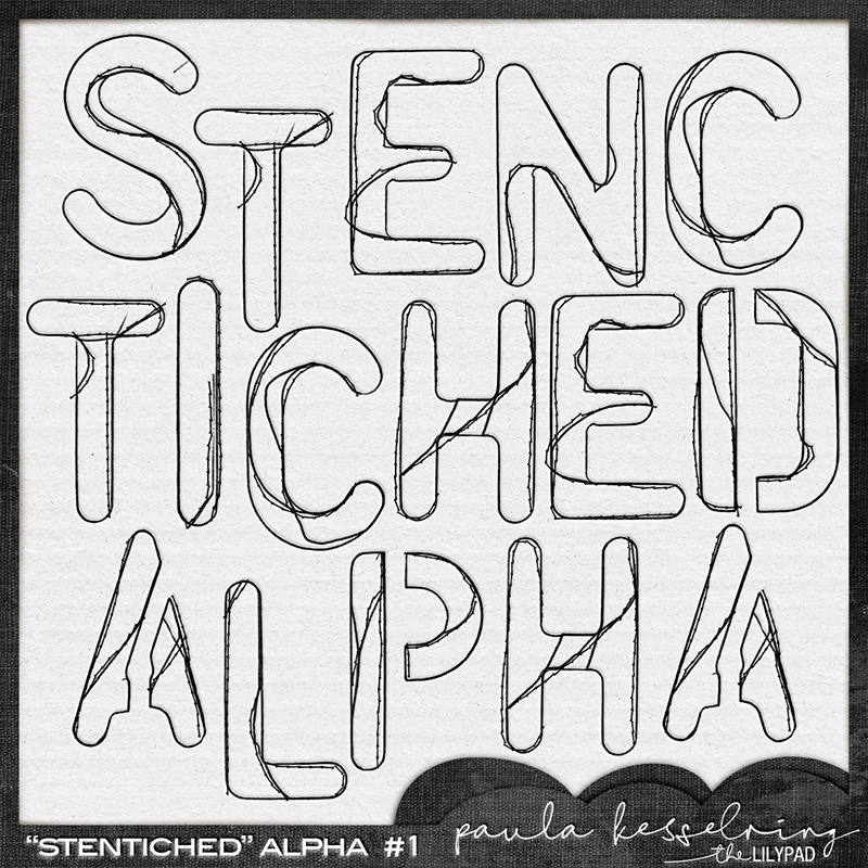 "Stentiched" Alpha #1