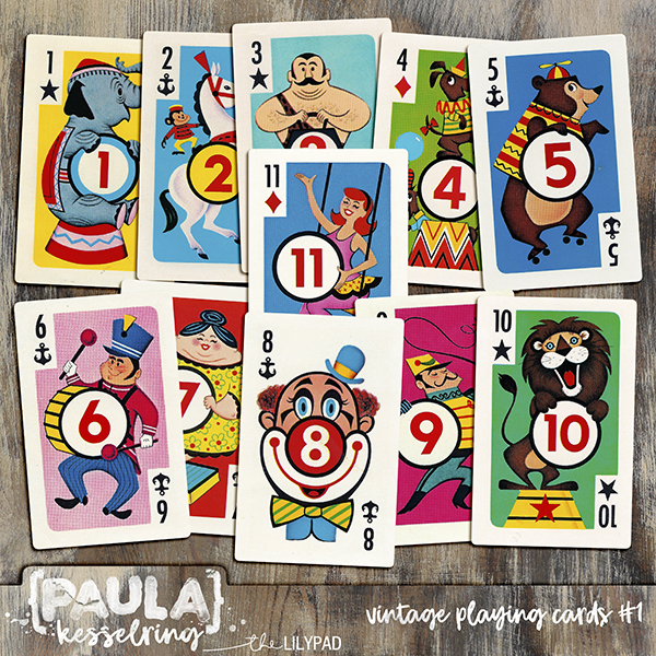 Vintage Playing Cards #1
