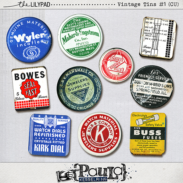 CU Vintage Tins #1 - Image 2