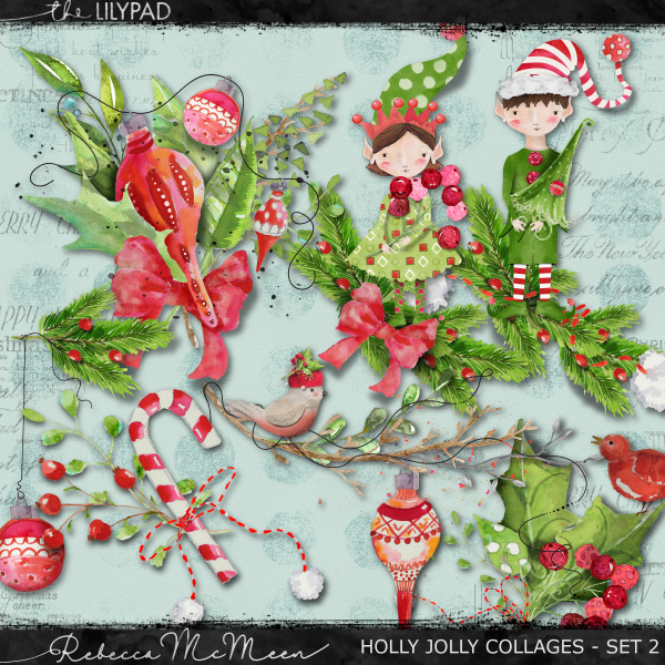 Holly Jolly Collages 2