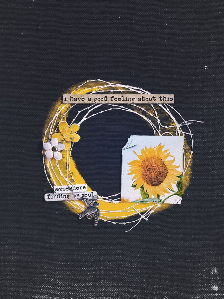 I'm Somewhere Inbetween | Misc Mixed Media Basics - Image 8