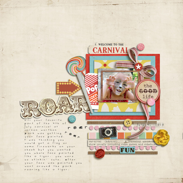 Vintage Carnival Word Art - Image 9