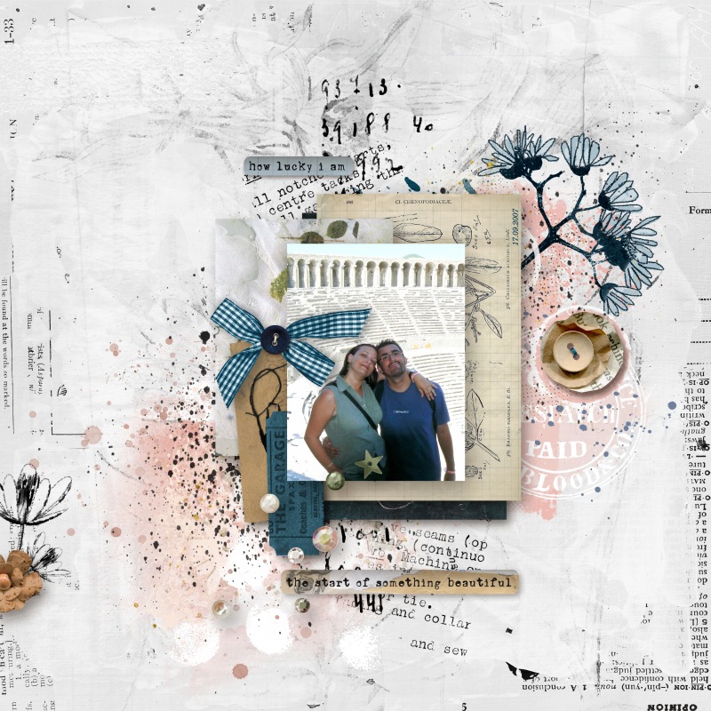 New Connections Mixed Media Digital Scrapbooking Elements - Image 5