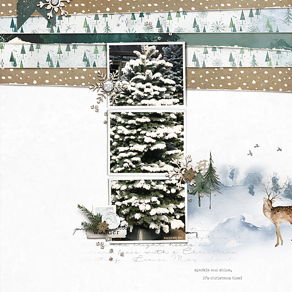 Winter in the Woods Collages No. 2 - Image 10