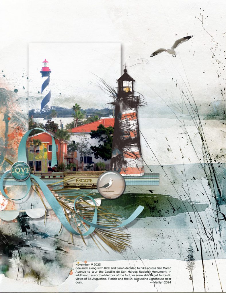Summer Freedom Digital Scrapbooking Mixed Media - Image 8
