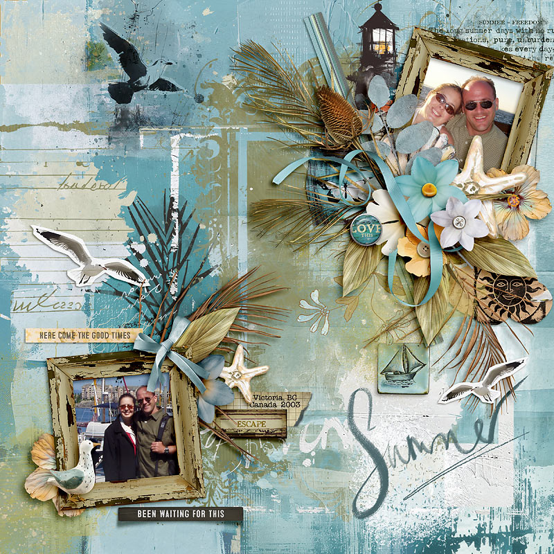 Summer Freedom Digital Scrapbooking Mixed Media - Image 7