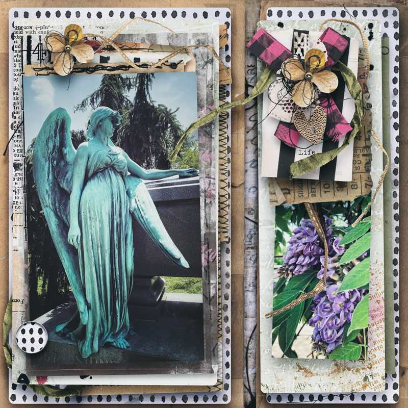 Hear My Voice: 01 - Questioning | Mixed Media Digital Scrapbooking Paper Pack - Image 7