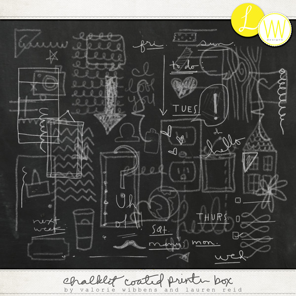 Chalklet Coated Printer Box - Image 9