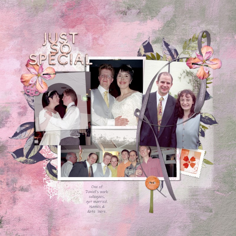Just So Special Digital Scrapbooking Templates - Image 5