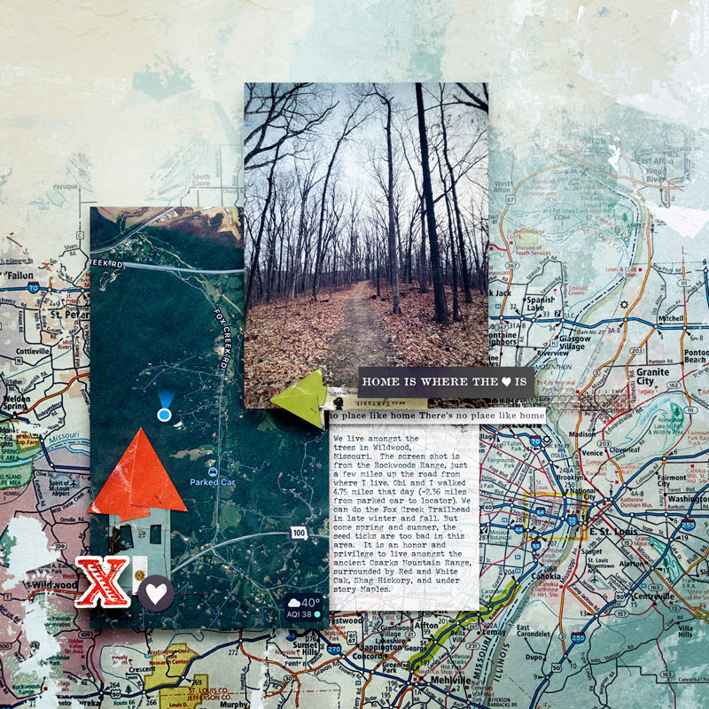 No Place Like Home Digital Scrapbooking Kit by Lynn Grieveson - Image 3