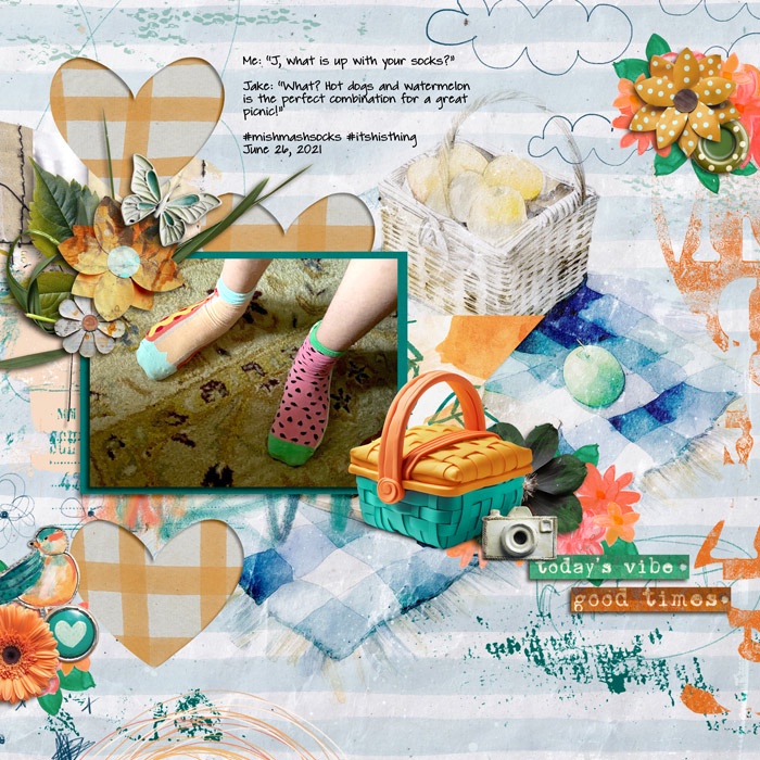 Sunny days & Sandwiches (assorted mix) by Little Butterfly Wings - Image 6