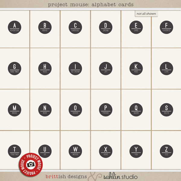 Project Mouse: Alphabet Cards - Image 2