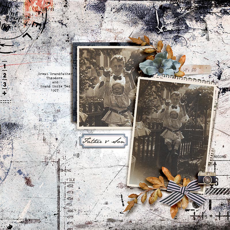 Destruction Services Digital Scrapbooking Paper Pack by Lynn Grieveson - Image 6